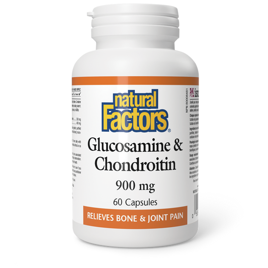 NATURAL FACTORS GLUCOSAMINE CHONDROITIN 60C