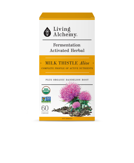 Your Flora: MILK THISTLE ALIVE by Living Alchemy