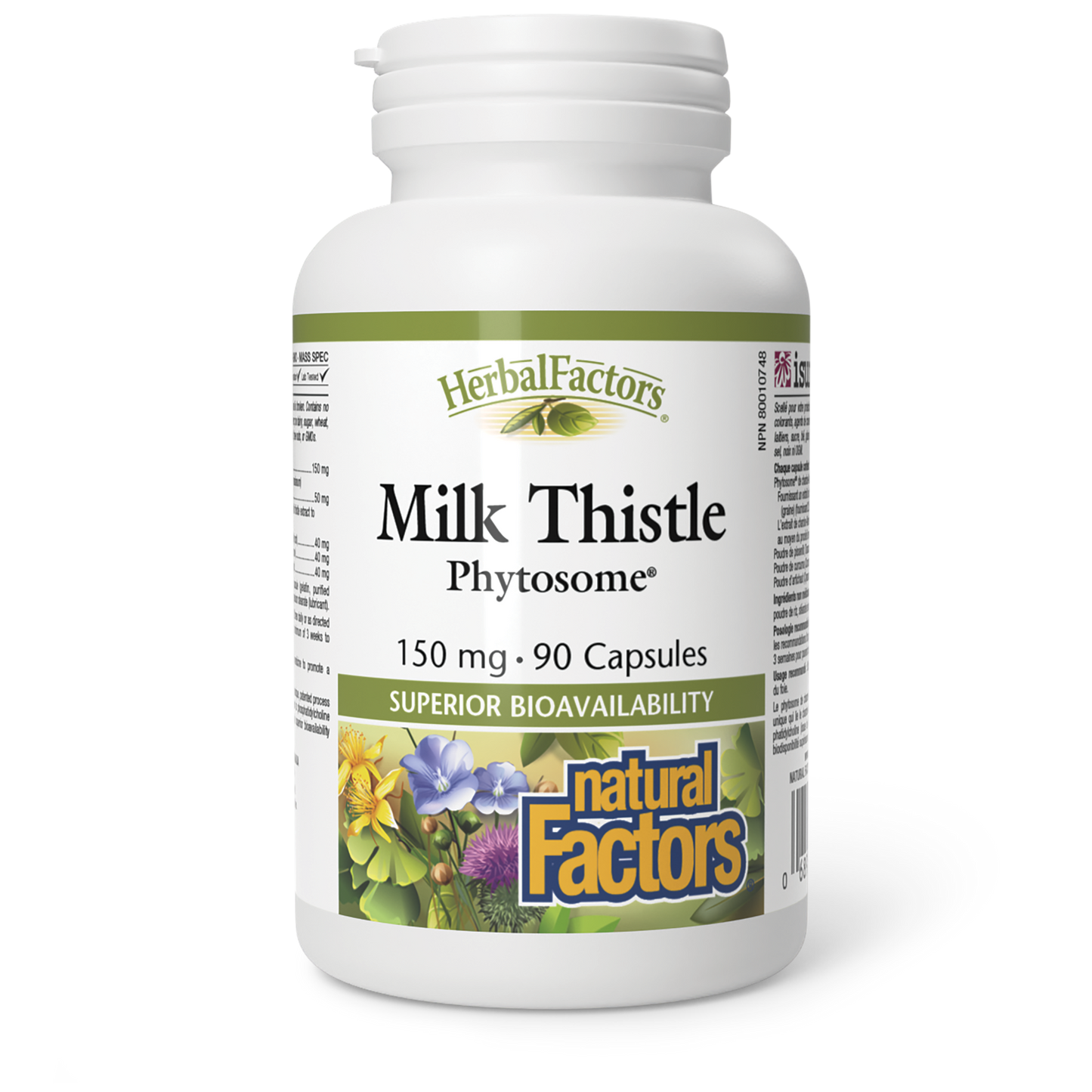 NATURAL FACTORS MILK THISTLE PHYTOSOME