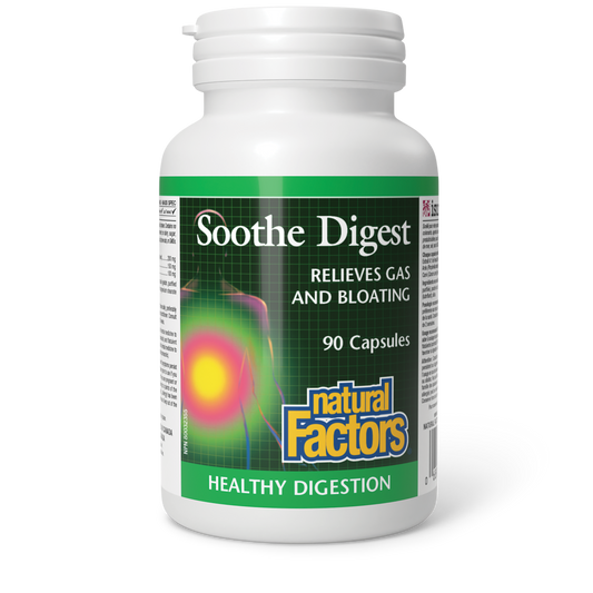 NATURAL FACTORS SOOTHE DIGEST 90C