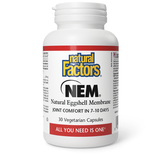 NATURAL FACTORS NEM 500MG 30 CAPS