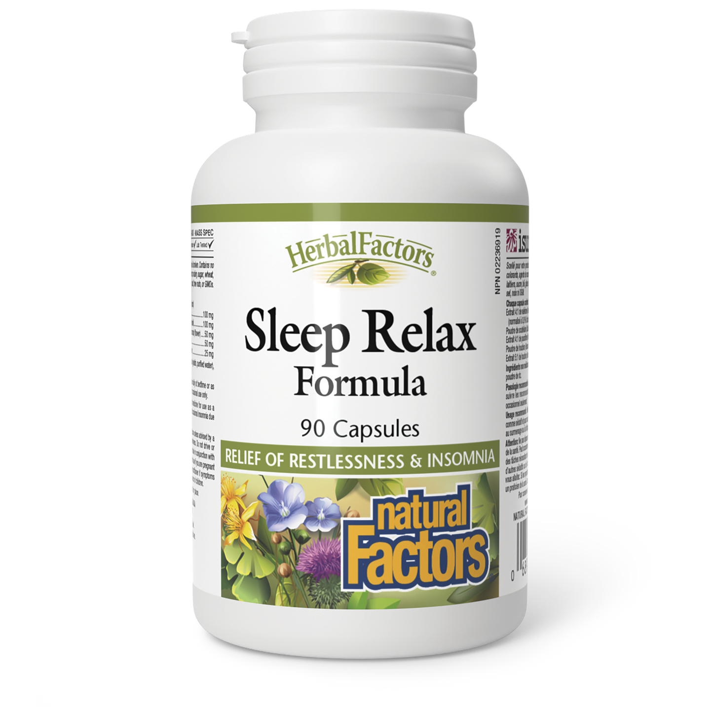 NATURAL FACTORS SLEEP RELAX 90C