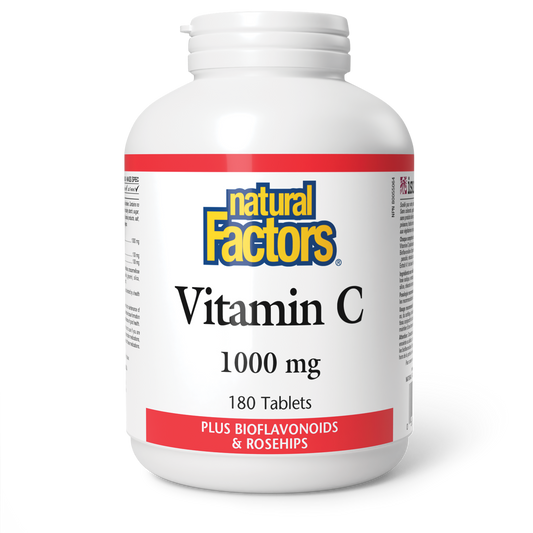 NATURAL FACTORS VIT C 1000MG 180T