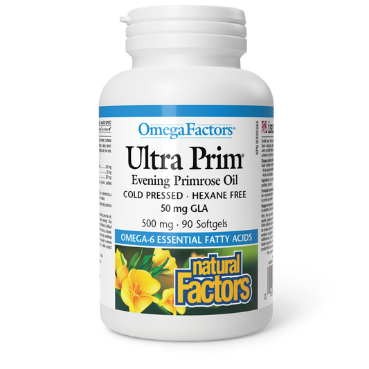 NATURAL FACTORS ULTRA PRIM 50MG 90SG