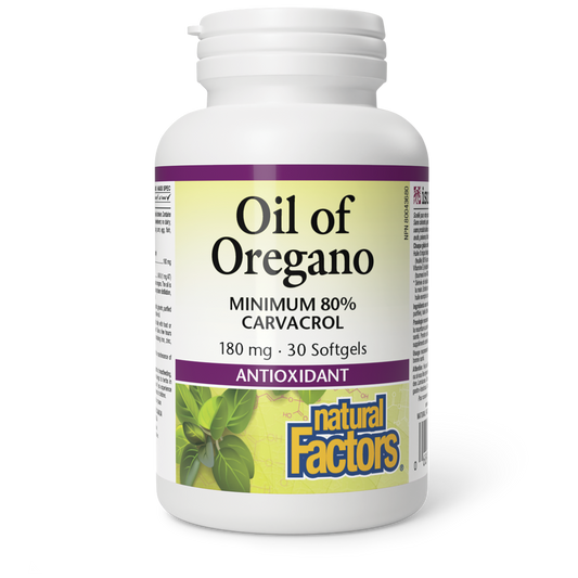 NATURAL FACTORS OIL OF OREGANO 30SG