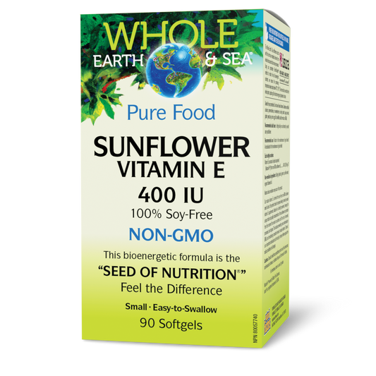 NATURAL FACTORS SUNFLOWER VITAMIN E 90SG