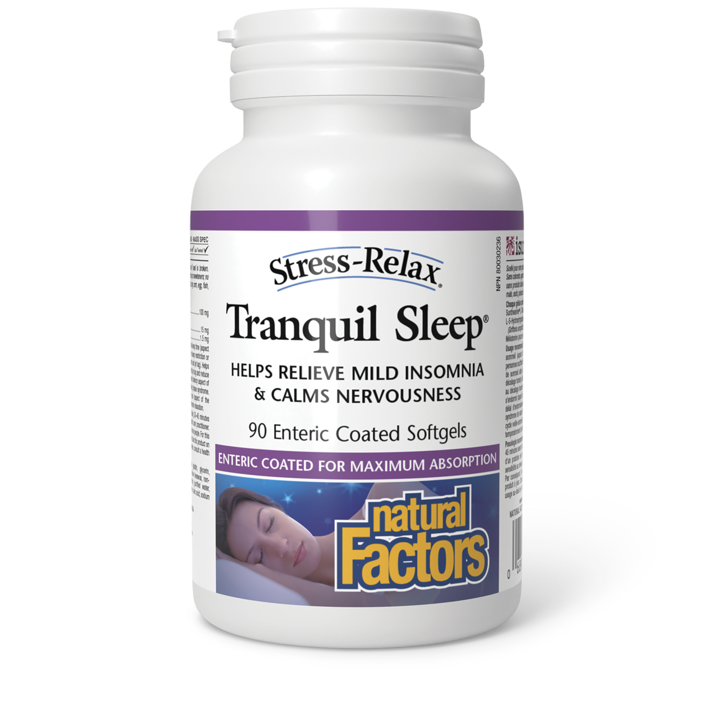 NATURAL FACTORS TRANQUIL SLEEP 90GEL