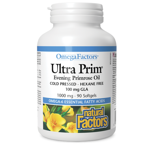 NATURAL FACTORS ULTRA PRIM 1000MG 90SG