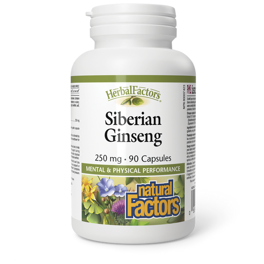 NATURAL FACTORS SIBERIAN GINSENG 90C