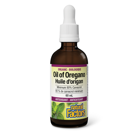 NATURAL FACTORS OIL OF OREGANO 60ML